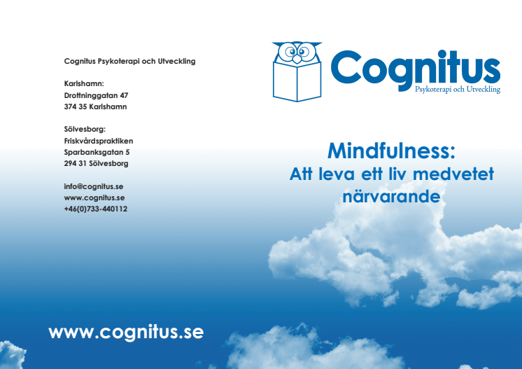 Mindfulnesskurs startar i Karlshamn