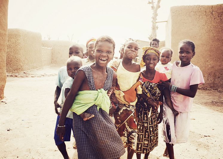 Flickor i Mali