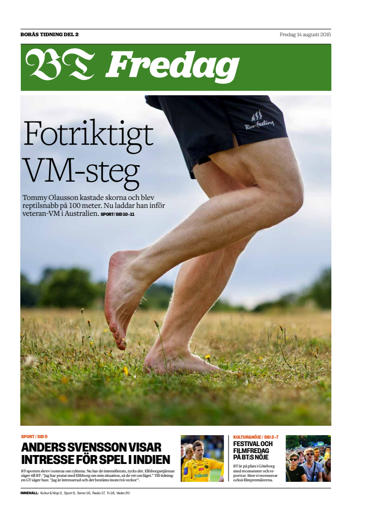 Repotage i Borås Tidning 