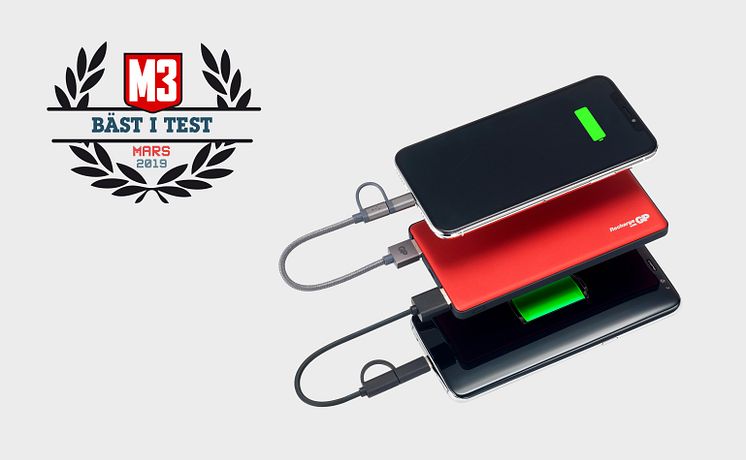 GP PowerBank - Bäst i test - liggande bild