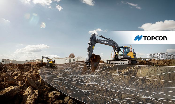 Volvo Dig Assist med Topcon 3D maskinstyrning