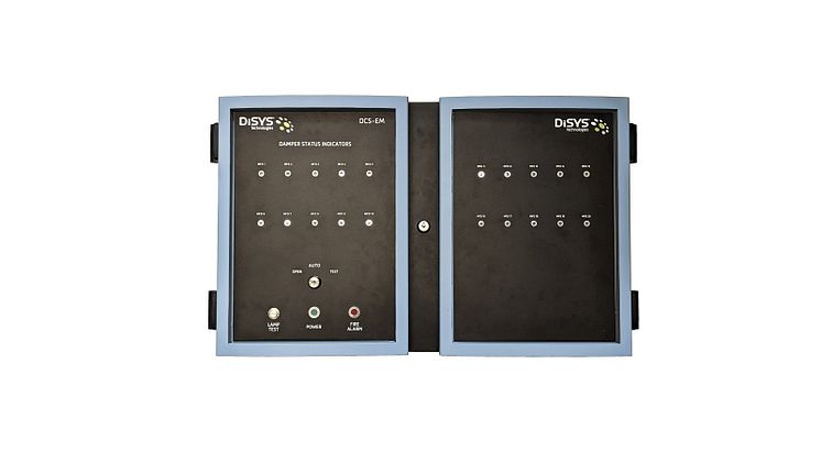DiSYS Technologies unveils DCS EM20 damper control panel