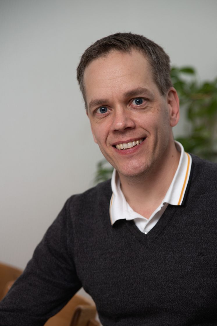 Johan Svensson, mottagare av Uppsala universitets innovations- och entreprenörspris 2023 
