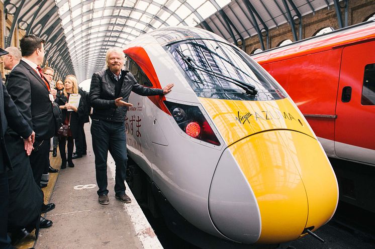 Virgin unveils the Virgin Azuma!