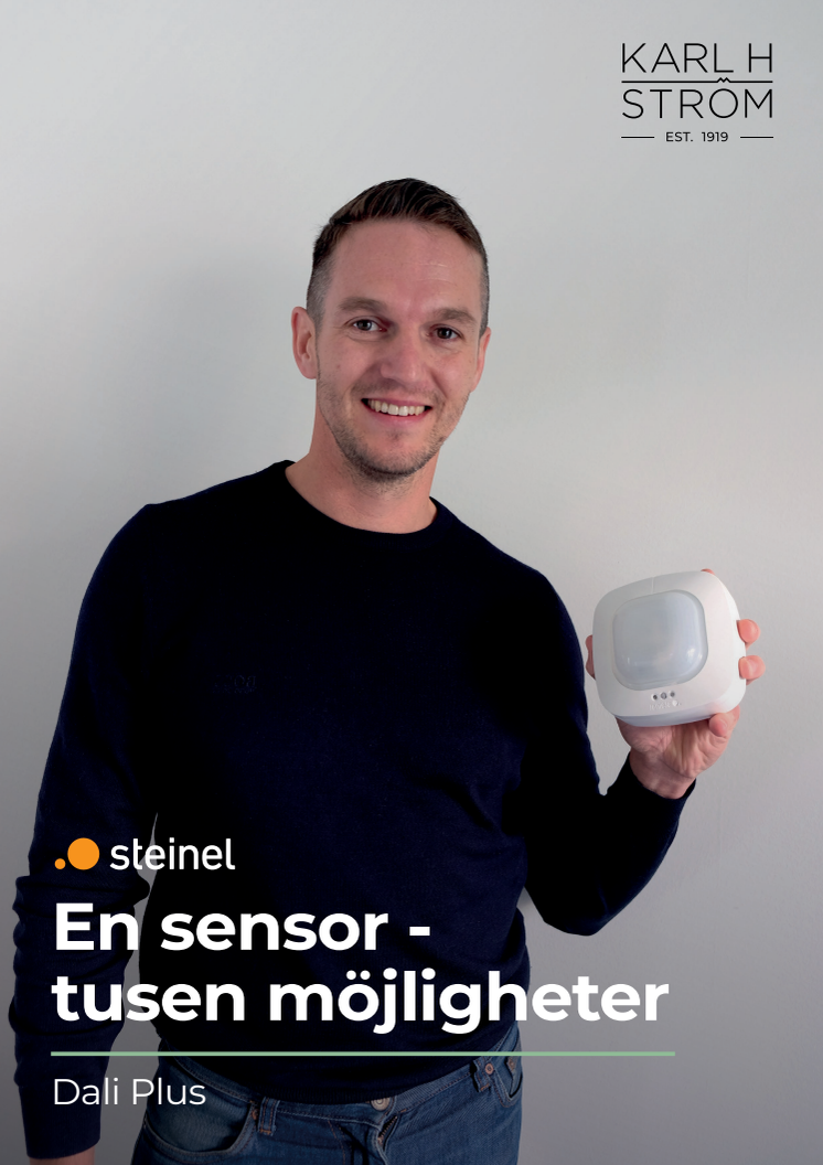Steinel Dali Plus – en sensor tusen möjligheter