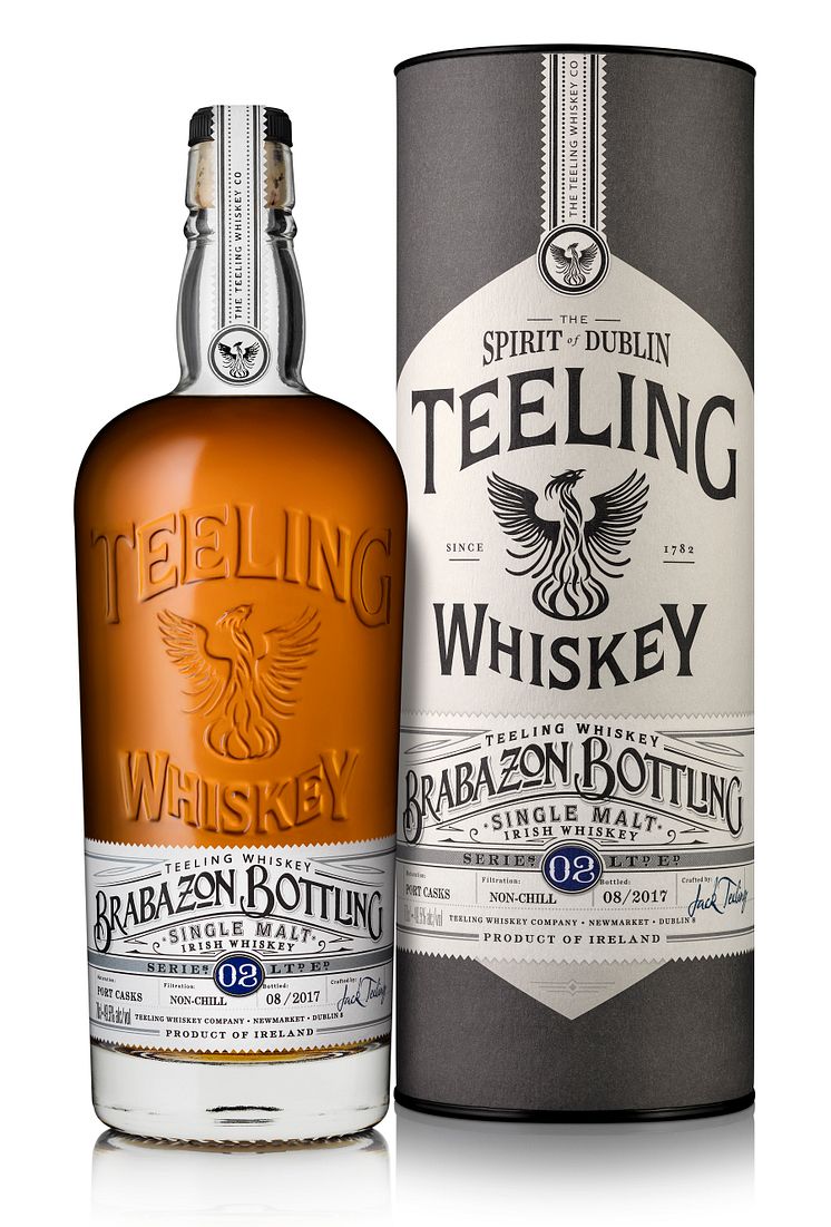 Teeling Brabazon Series II Bottle and box shot