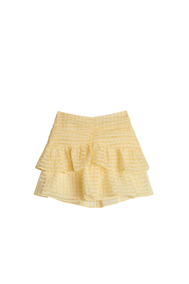 simone skirt - pale banana