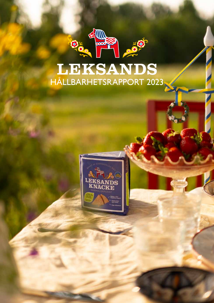 Hållbarhetsrapport Leksands Knäckebröd 2023