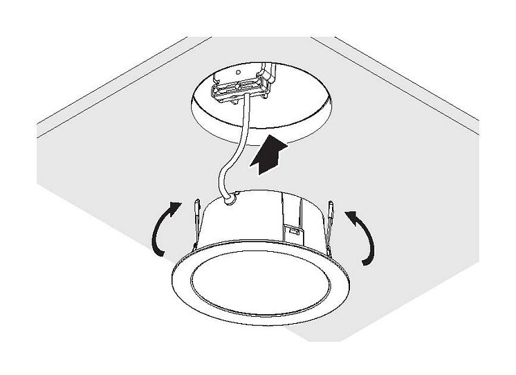 Downlights_Deckenmontage_Leuchte_Kabel_Anschlussbox