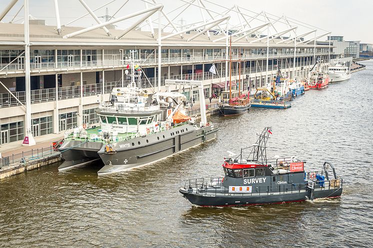 High res image - Oceanology International - Oi16 Dockside demo area