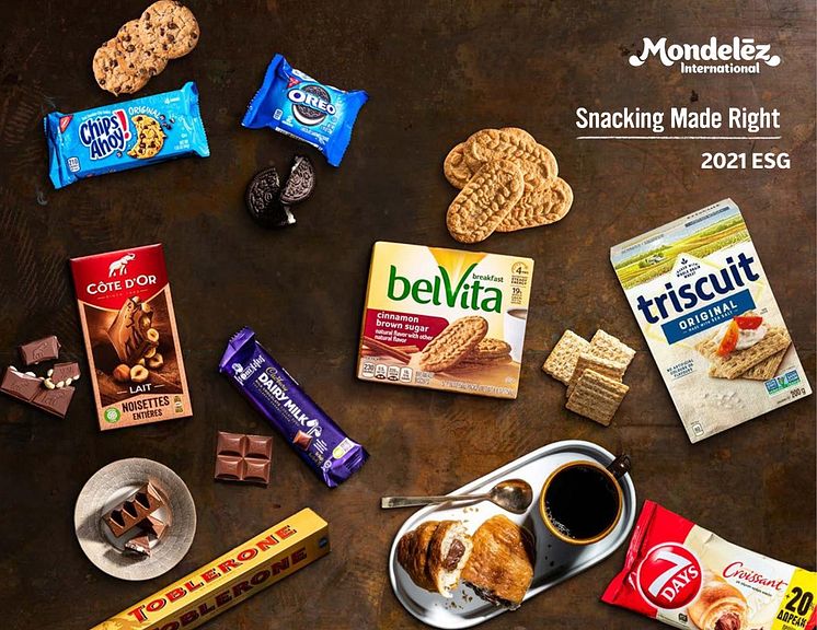 2021 MDLZ Snacking Made Right ESG Report