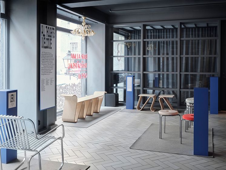 Exhibition at Alma - Beckmans Design Collaboration 2022