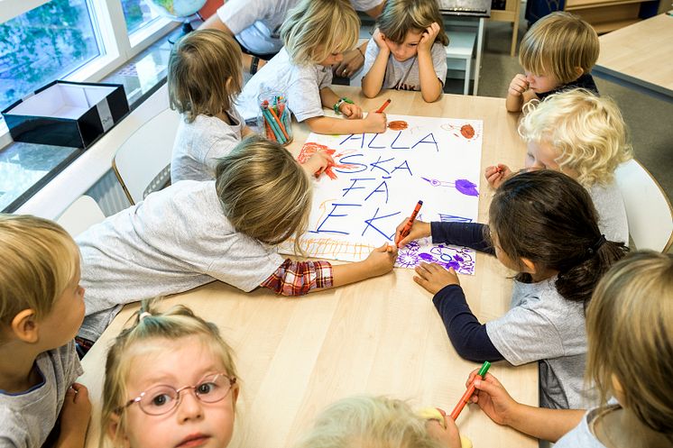 Musikråd vid Maria förskola i Malmö