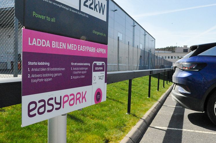 Easypark och ChargeNode