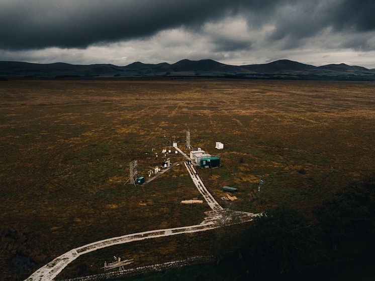 Auchencorth Moss test site near Edinburgh