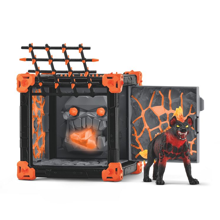 42674_Eldrador Creatures_BattleCave Lavahyäne (c) schleich® 