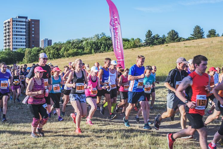 Runners of all abilities took part in this year's Angel View Run.