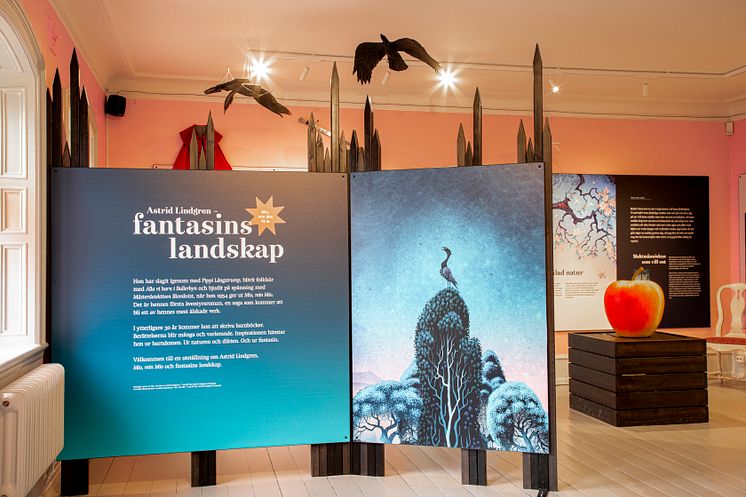 Utställning Astrid Lindgren - fantasins landskap