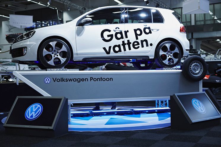 Bilsläp till båt Volkswagen Pontoon