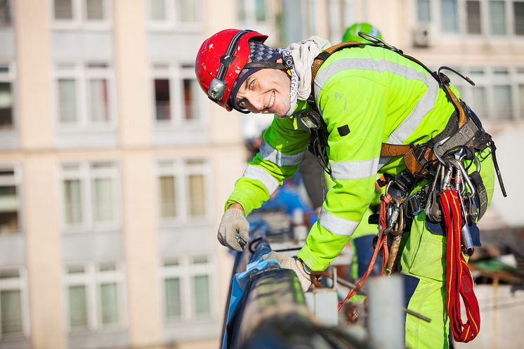 Skydda/arbeid i høyden/fallulykker