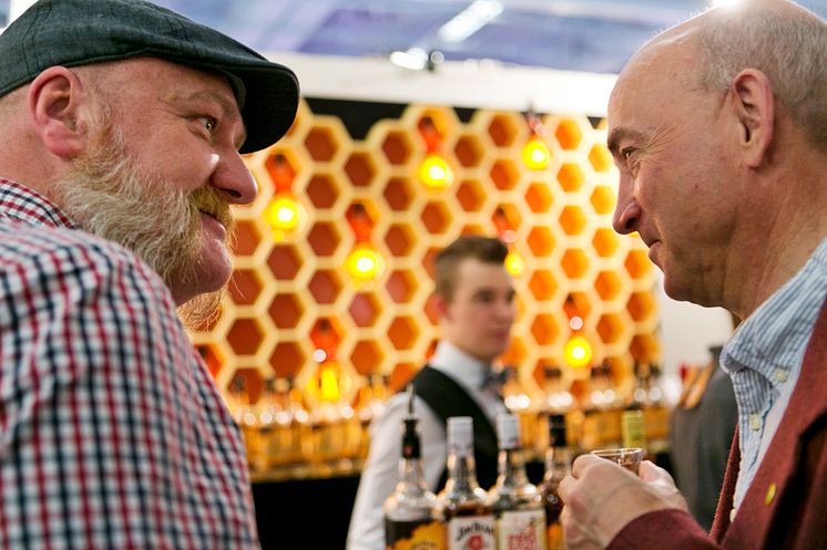 Jim Beam på En Öl & Whiskymässa 2013