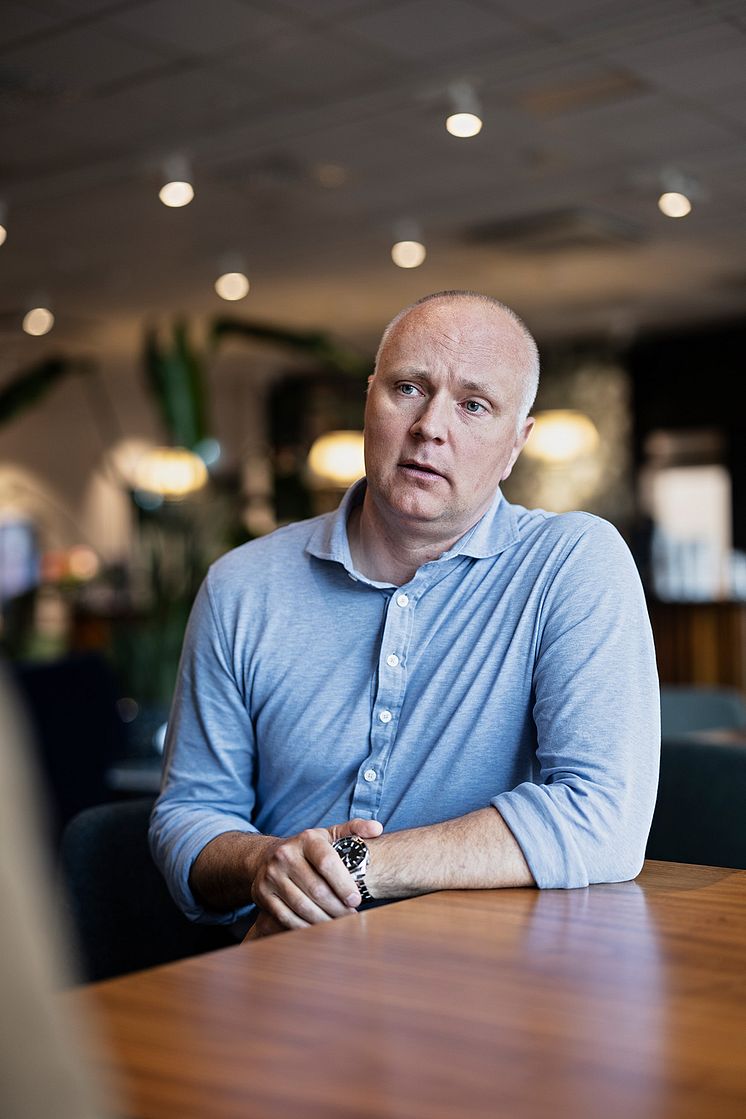 Fredrik Indebetou, vice-vd WA3RM AB