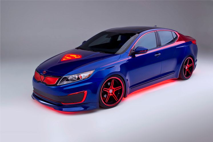 Kia Optima Hybrid, Superman