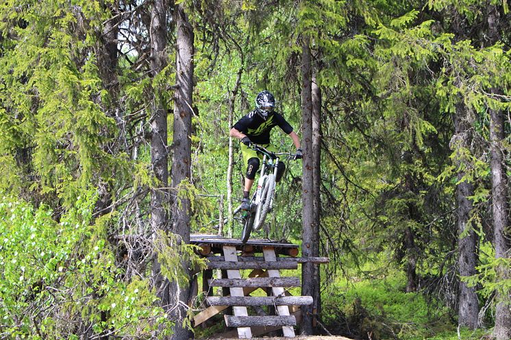 Åkare i Lofsdalen Bike Park