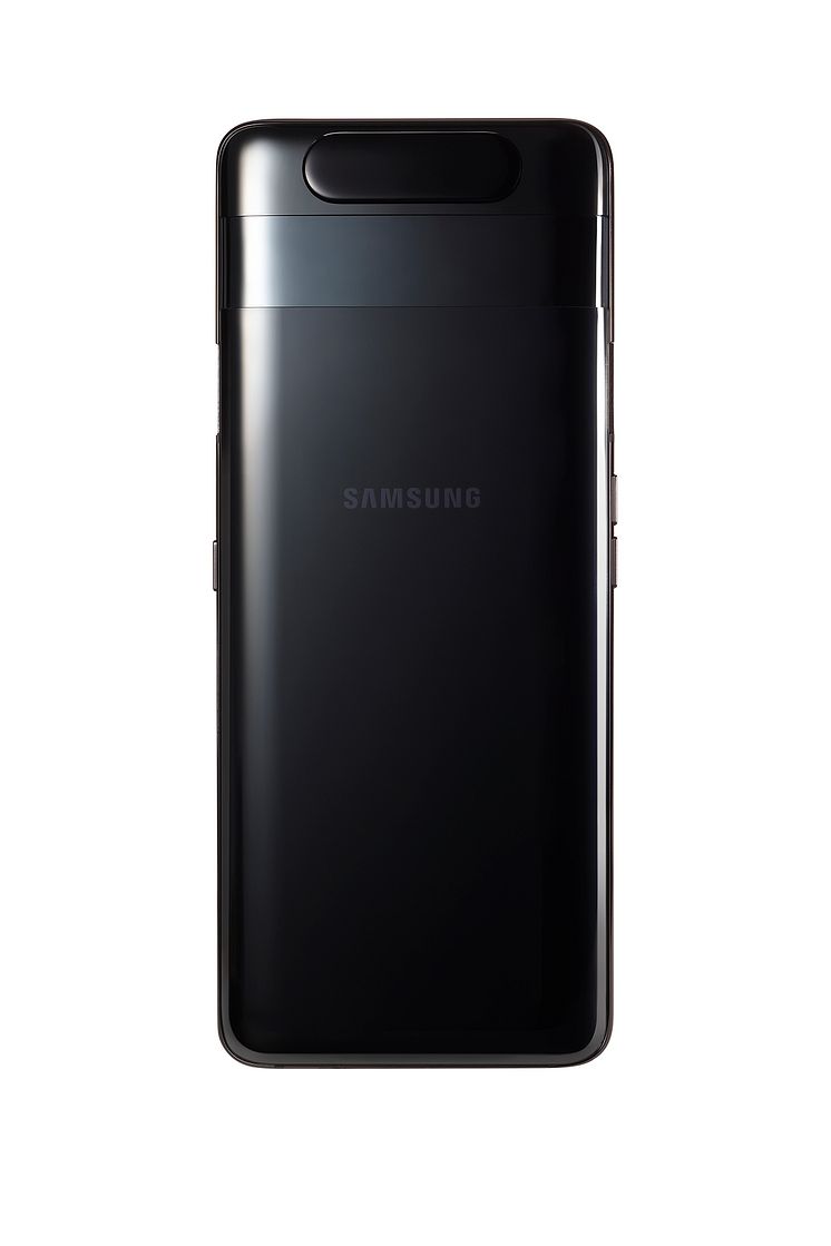 Galaxy A80_Phantom_Black_back_no_camera