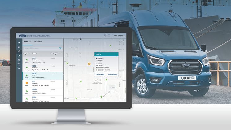 Ford Telematics flåtestyring 2018 IAA