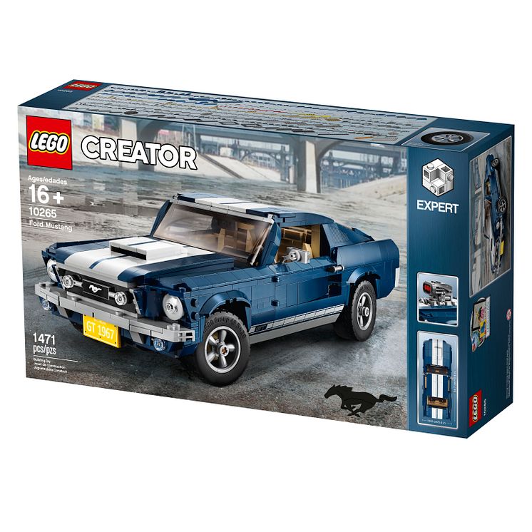 Lego Ford Mustang Fastback 1967 2019