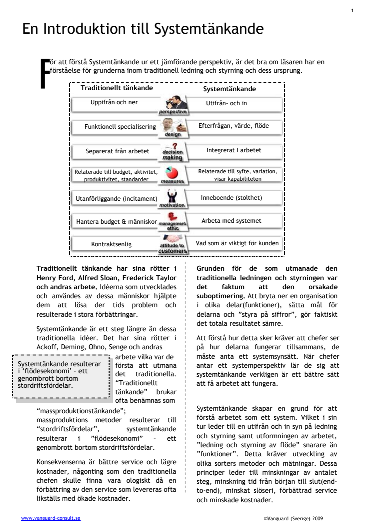 En introduktion till systemtänkande