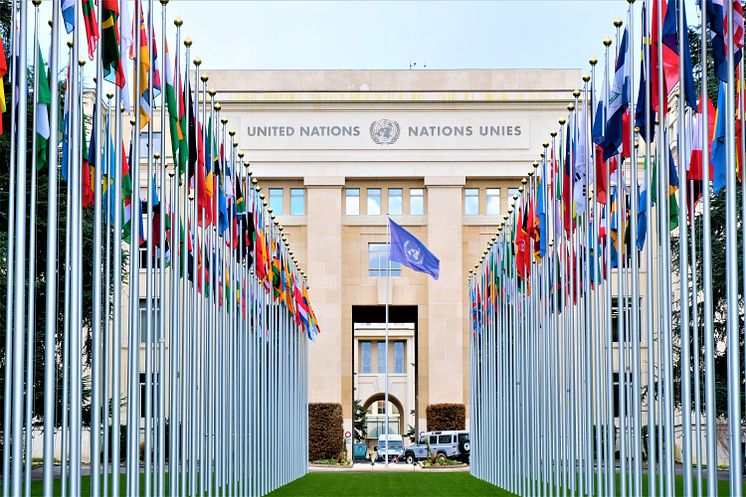 FN-byggnaden i Genève.