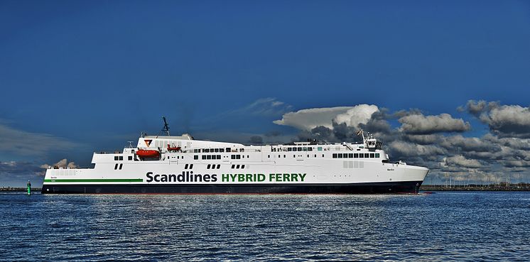 Scandlines' neue Hybridfähre "Berlin"