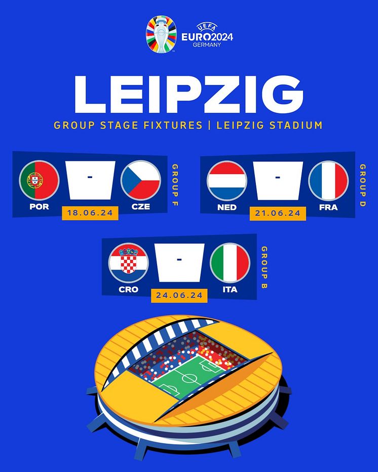EURO24 City Fixtures - Leipzig