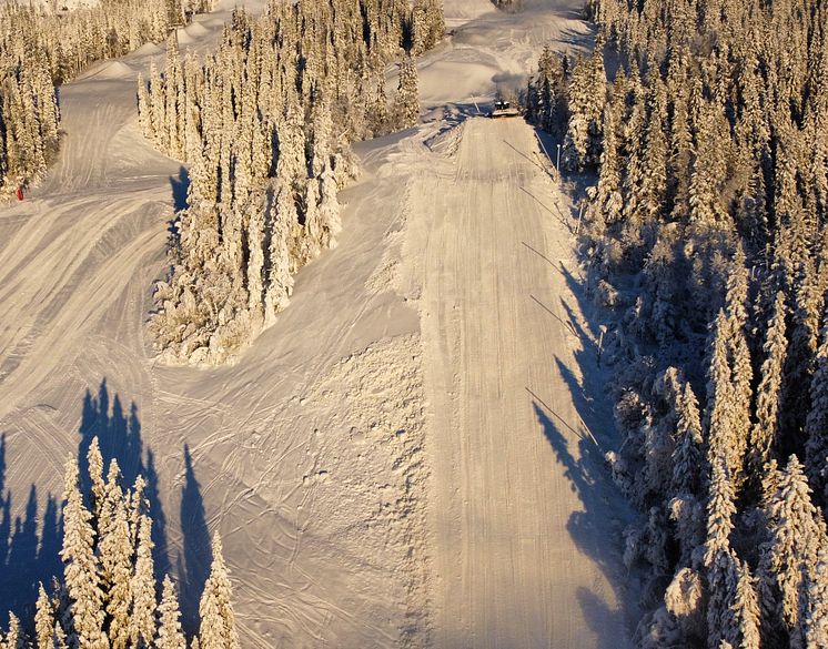 Byggnation SkiStar Snow Park Åre 5 dec 2023