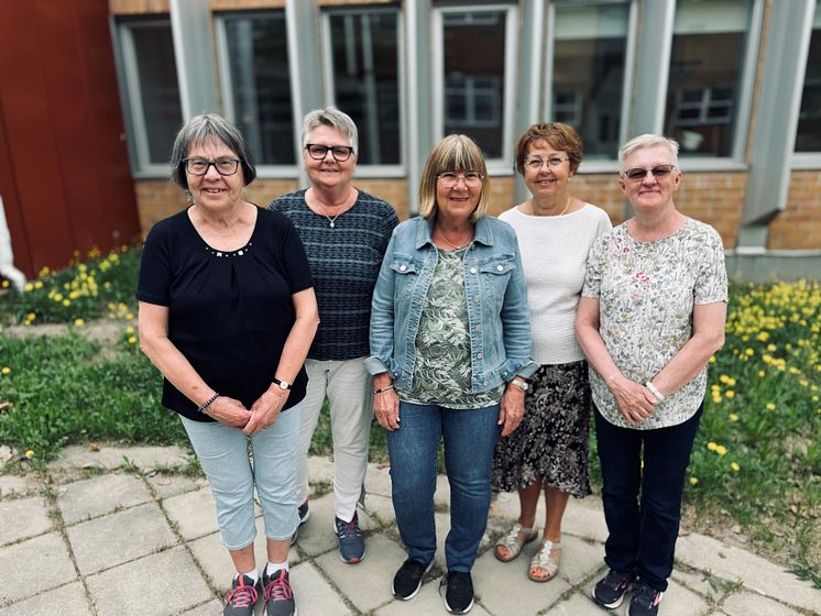 FV Gunny Hägg, Margot Åström Strand, Solveig Bergman, Birgitta Marklund, Ulla Christoffersson foto Petter Häggkvist.jpg