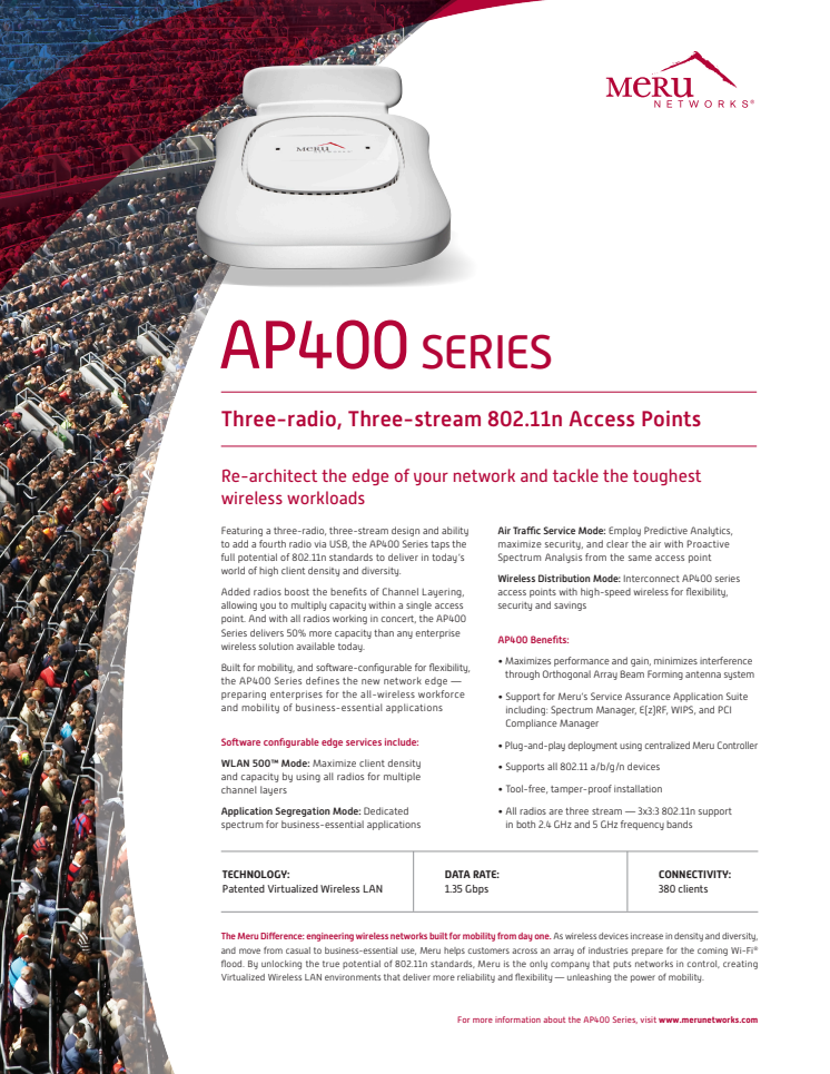 AP400 - produktblad