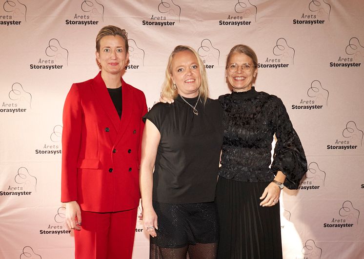 Christine Grahn Maria Mateke och Anna Karin Hildingson Boqvist