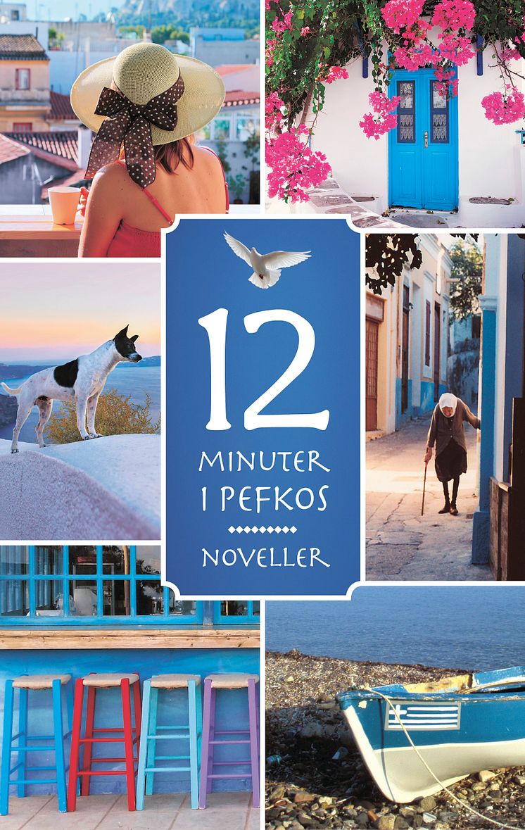 I slutet av augusti kommer novellsamlingen "12 minuter i Pefkos" –  skriven av 25 författare