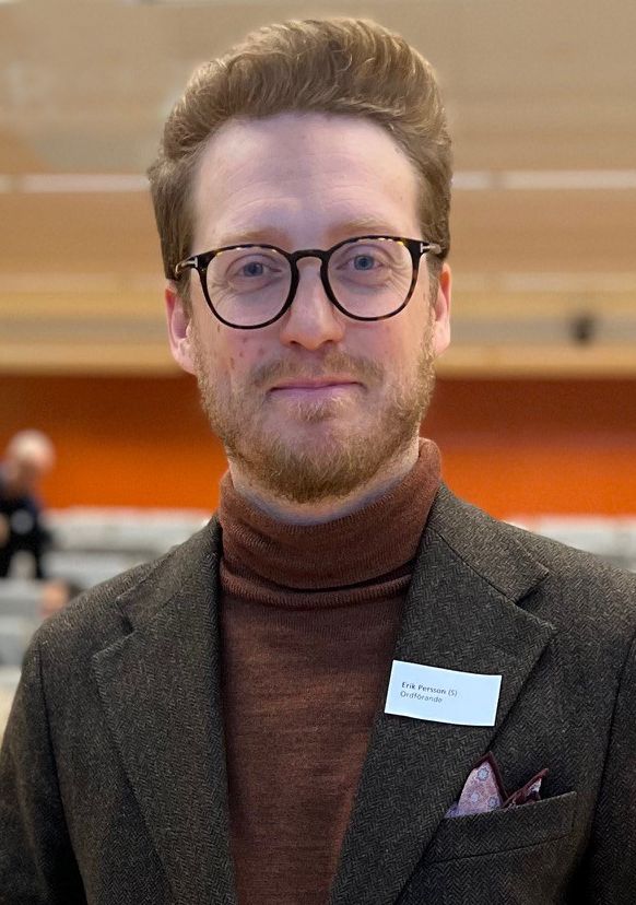 Erik Persson ordförande kulturnämnden Fotograf Carin Fahlén