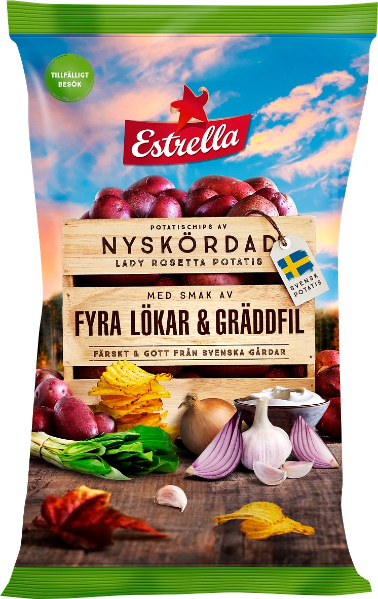 Estrella Limited Edition Fyra Lökar & Gräddfil Hösten 2019