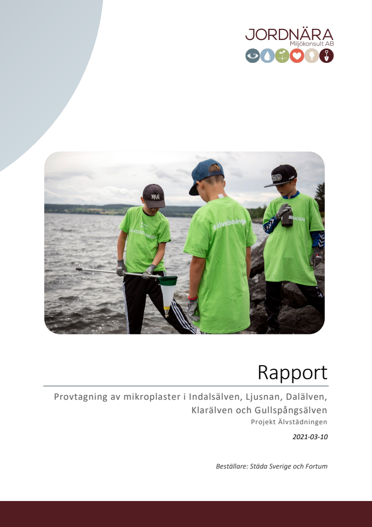 Rapport Älvstädningen och mikroplaster