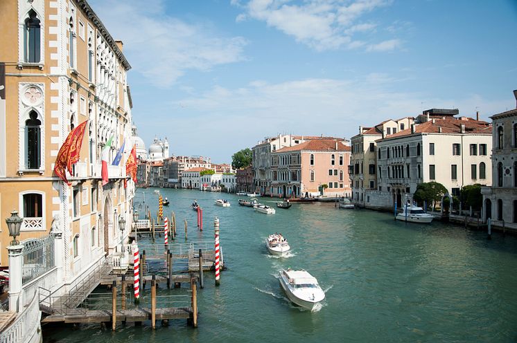 River Canal in Venice, Itlay