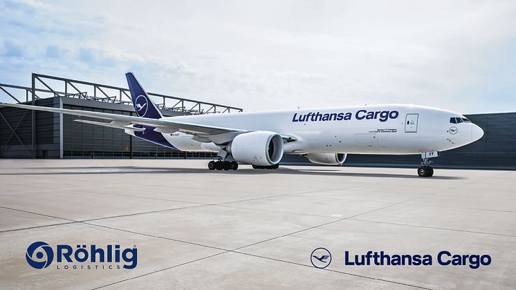 Lufthansa Cargo and Röhlig partners in climate protection 