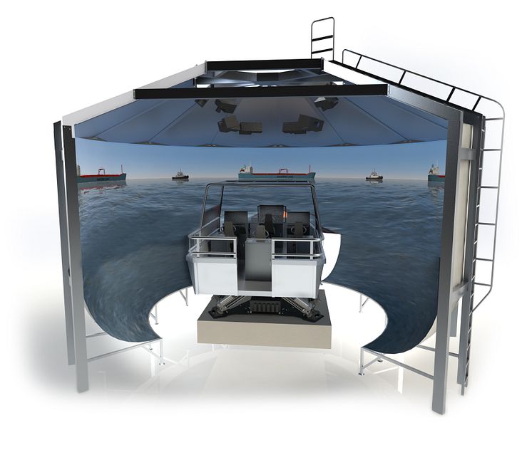 High res image - Kongsberg Digital - K-Sim TBH simulator