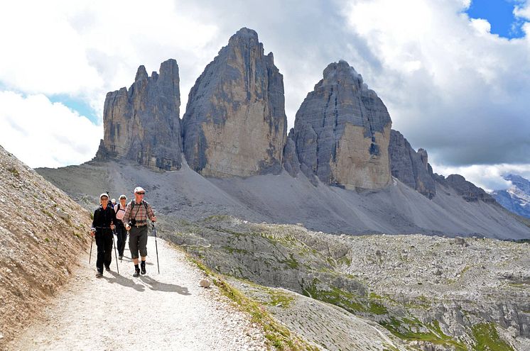 Vandring i Dolomiterna