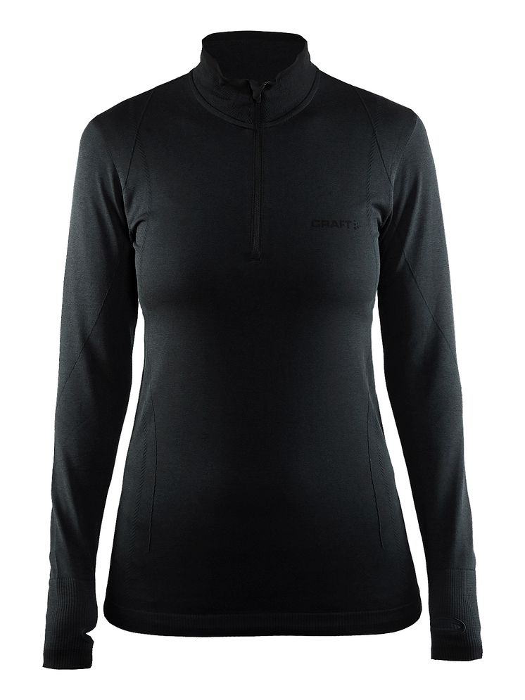 Active Comfort zip i färgen black