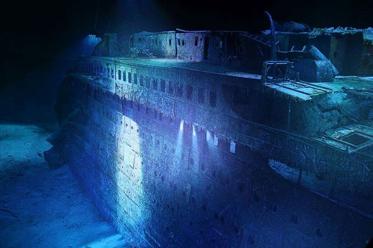 Das Wrack der Titanic ist im neuen 360°-Panorama von Yadegar Asisi zu sehen