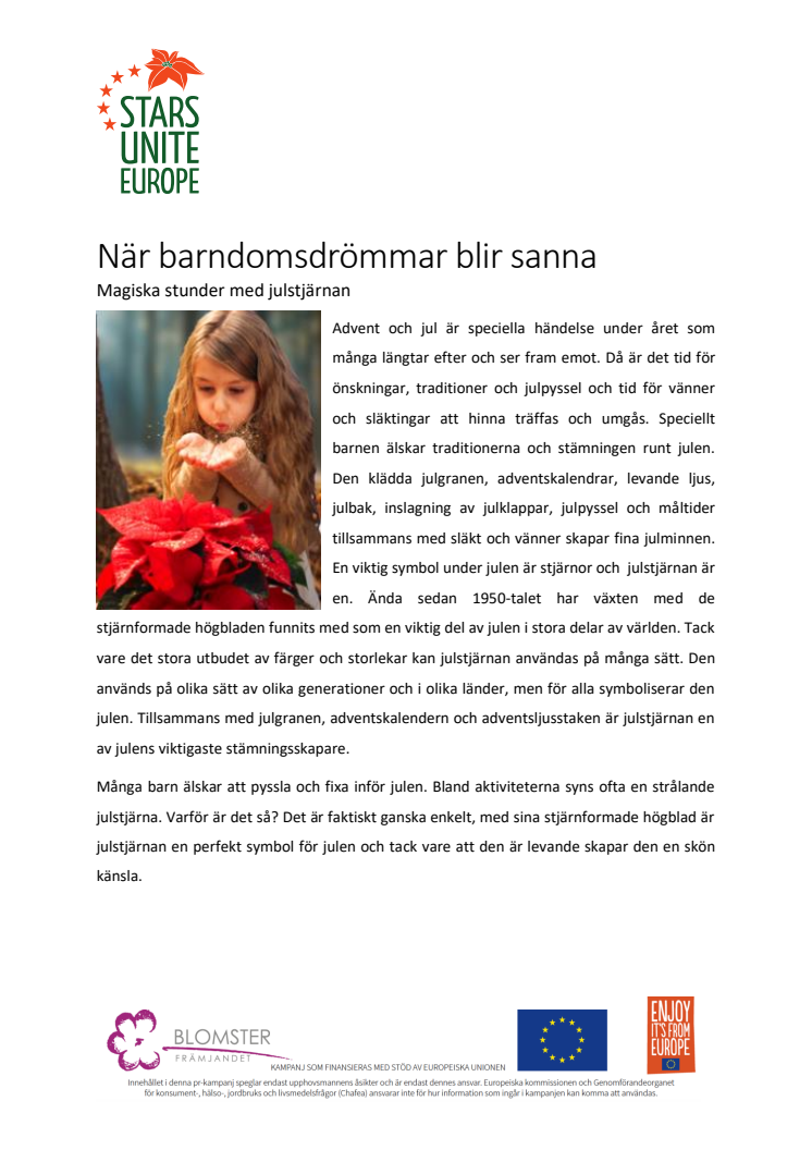 ​När barndomsdrömmar blir sanna